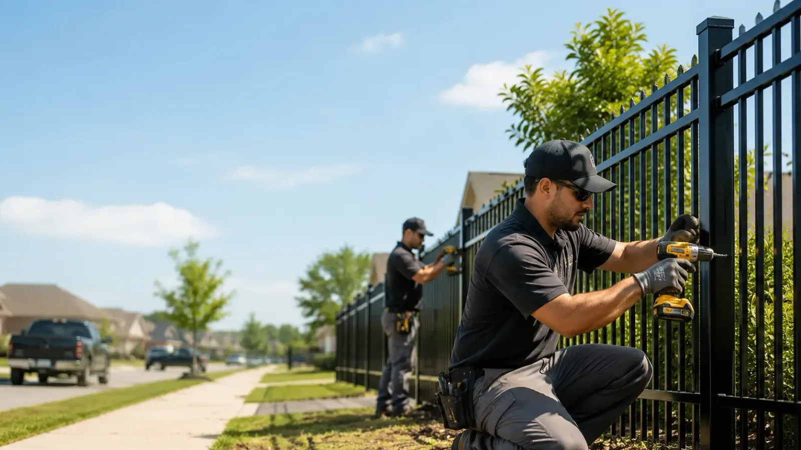 Metal Fence Installation in Paul Smiths, NY